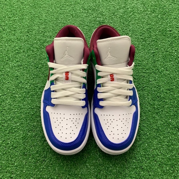 -Edm- 🍭*NEW* Air Jordan 1 Low “Multi-Colour” (W) - Picture 3 of 11